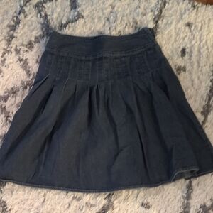 Charter Club Blue A-Line Skirt